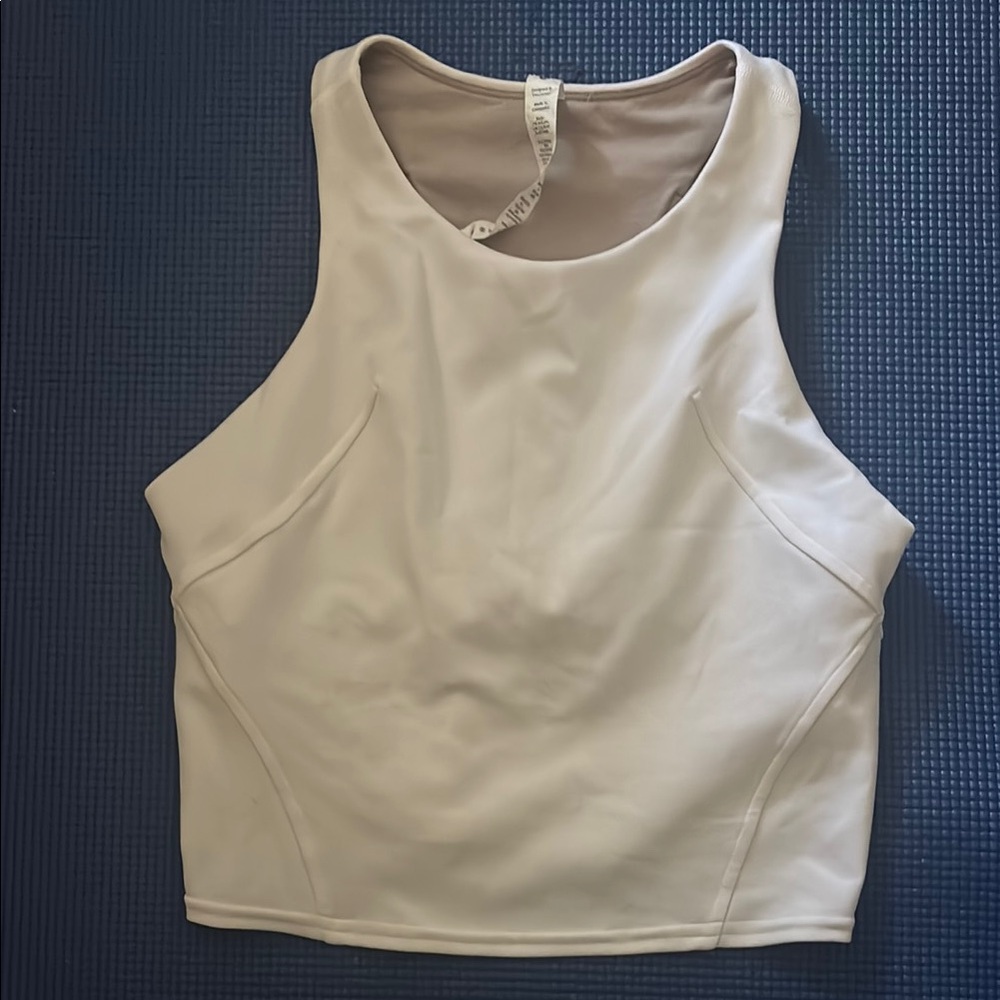Lululemon work out top. Cropped. Never worn.